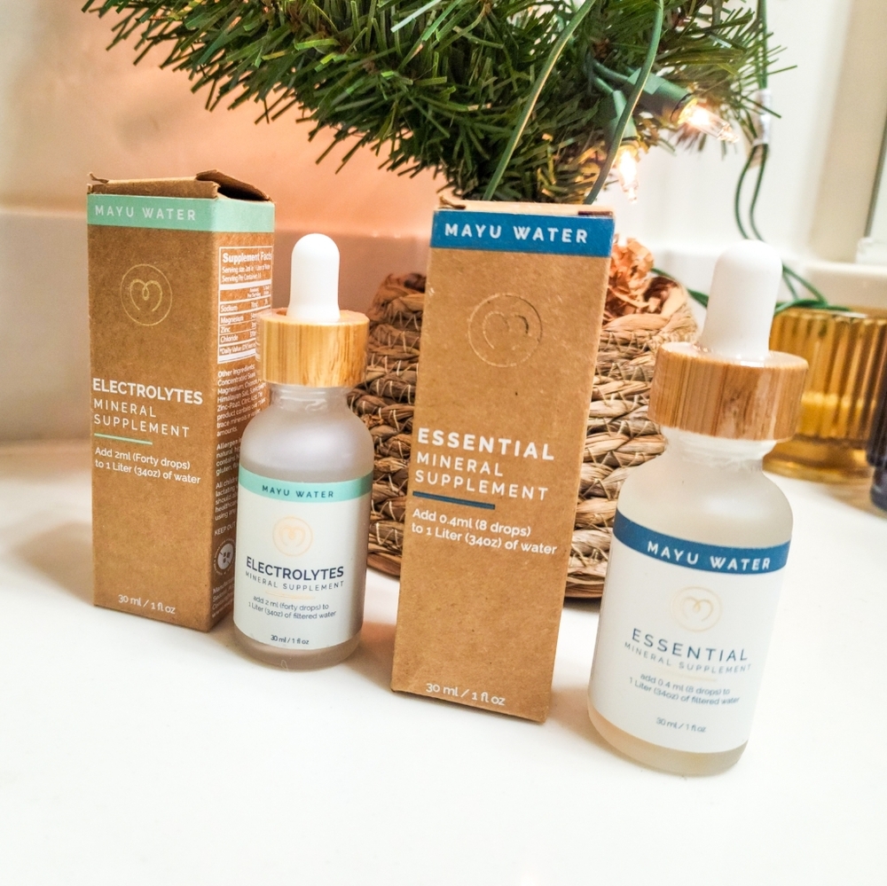 Mayu Water Trace Minerals & Electrolyte Drops
